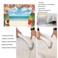 thumbnail image 3 of 7x5FT Hawaii Backdrop Summer Tropical Beach Backdrop Flowers Blue Sky Surfboard Luau Backdrop Birthday Party Decorations, 3 of 5