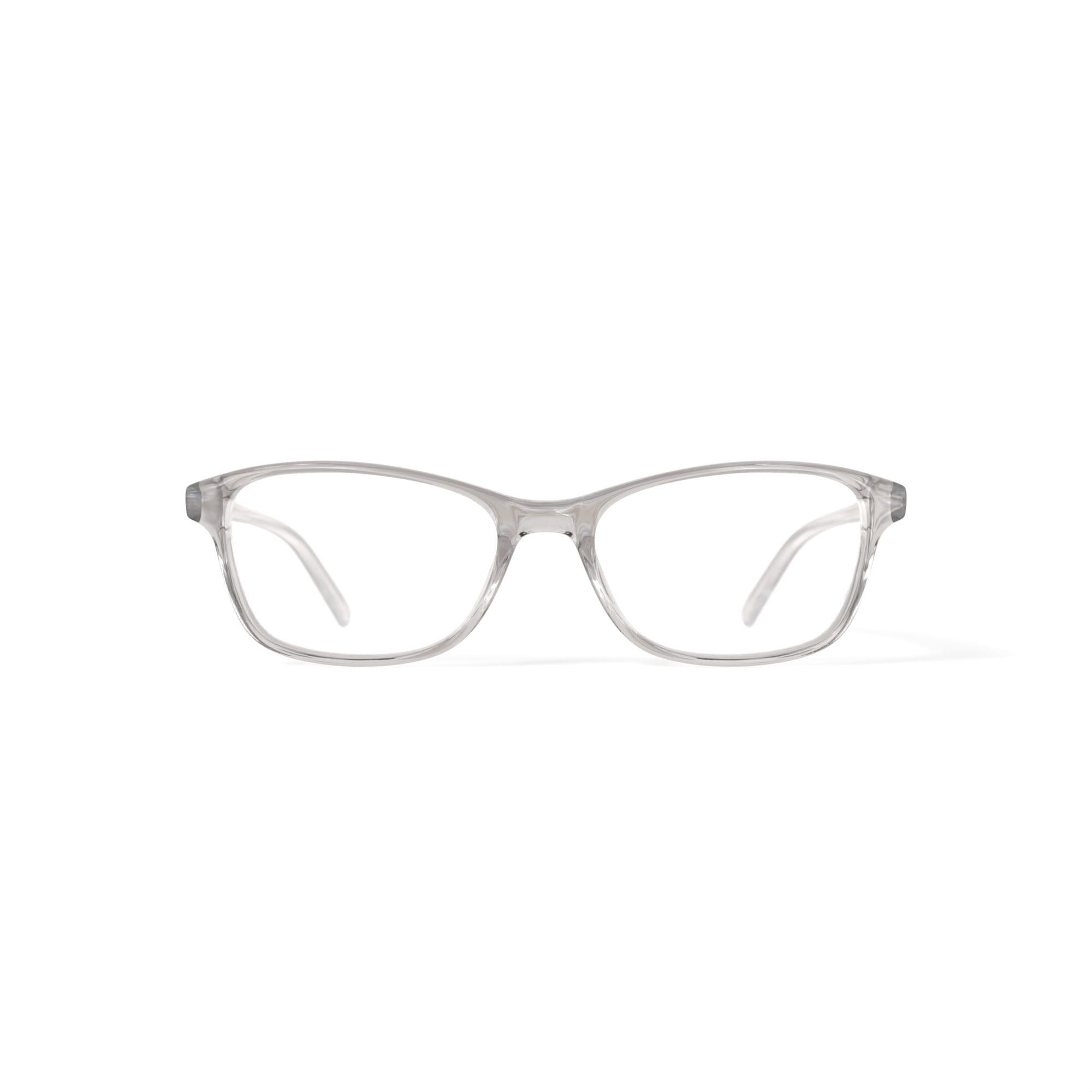 Bio Eyes Women's BE226 Hibiscus Cat Eye Prescription Eyeglasses with Case, Crystal