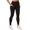 #0099-Black, variant on Womens High Waist Yoga Leggings Side Pockets Stretch Tummy Control Solid Skinny Workout Pants 88%Polyamide,12%Elastare M Gray Halloween Gift