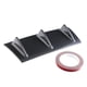 thumbnail image 2 of 1 Pieza de Alerón Mini de Coche Universal Parachoques Labio Difusor Brillante Color Negro Material ABS Cola Difusor de labios trasero parachoques, 2 of 8