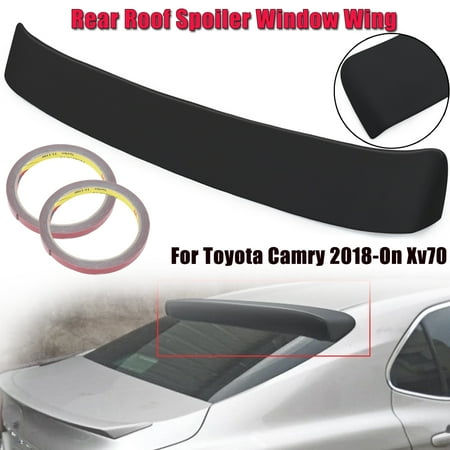 Cab Spoiler - Car Rear Roof Spoiler Window Wing Painted For Toyota Camry 4 Door 2018-On Xv70