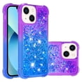 thumbnail image 1 of Funda para iPhone 13 Transparente con Brillos Carcasa Protectora Antigolpes con Glitter Brillante, 1 of 5