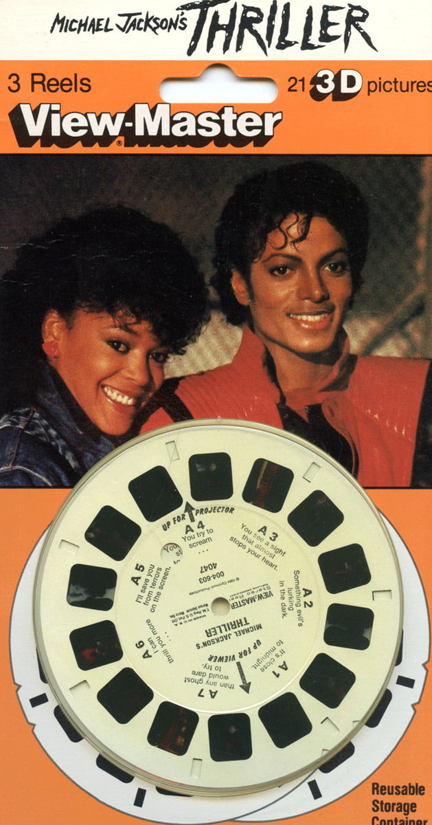 Michael Jackson's - THRILLER - Classic ViewMaster - 3 Reel set