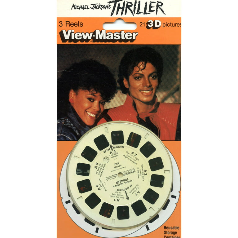 Michael Jackson's - THRILLER - Classic ViewMaster - 3 Reel set