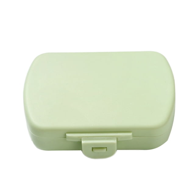 Vitamin Organiser Portable Vitamin Organiser Mini 6 Compartment Vitamin Box With Humidity Proof Plastic