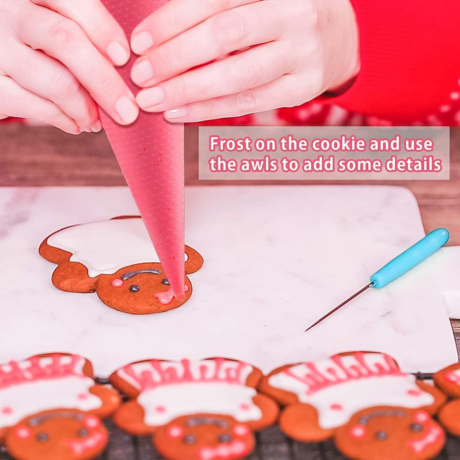 122 Pieces Tipless Piping Bags 100pcs Disposable Piping Pastry