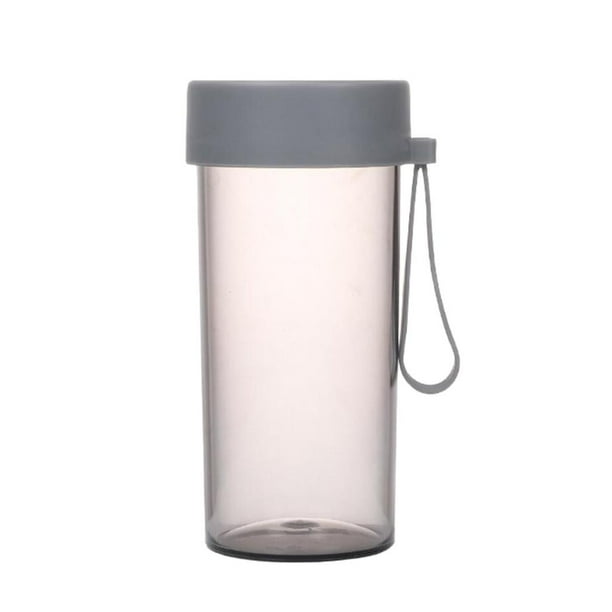 Botella de de 320 ml / 11 oz, taza portátil deportivo para adultos para niños gris