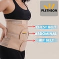 thumbnail image 5 of 3 in 1 Postpartum Belly Band Post Pregnancy Abdominal Belt for Women After Birth Belly/Waist/Pelvis Wrap Postnatal Shapewear, 5 of 8