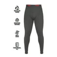 thumbnail image 3 of Wrangler Men's Heavy Weight, Moisture Wicking Waffle Thermal Pant, 1 Pack, 3 of 3