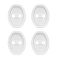 thumbnail image 1 of Dvruxg Car Door Guard Cover, Car Silicone Door Latch Protective Cover, Car Door Lock Cover, Car Door Lock Protector Sports Accessories Doors Stopper Guard Set Protection Latches Covers, 1 of 3