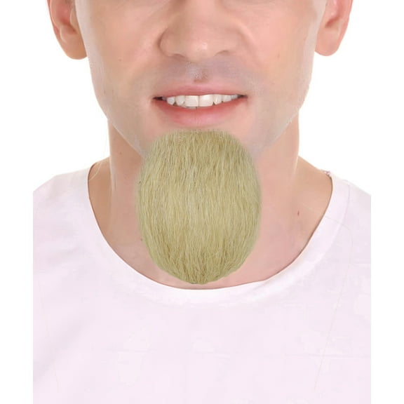 HPO Adult Men's Human Hair Beard Cosplay Facial Hair Synthetic Fiber