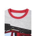 thumbnail image 4 of WIBACKER Toddler Boys Pajamas Short Sets Fire Truck Cotton 2 Piece Pjs Sleepwear Summer Clothes Kids Jammies 2-9Y, 4 of 9