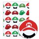thumbnail image 1 of Tela de juego de Mario, 140 x 50 cm, hecha a mano, para coser patchwork, para acolchar, para bebés, para el hogar, sábanas, tela estampada, para coser telas para niños, 1 of 5