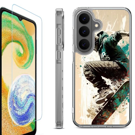 Shockproof Phone Case for Samsung Galaxy A57 5G, by OneToughShield - Design 374