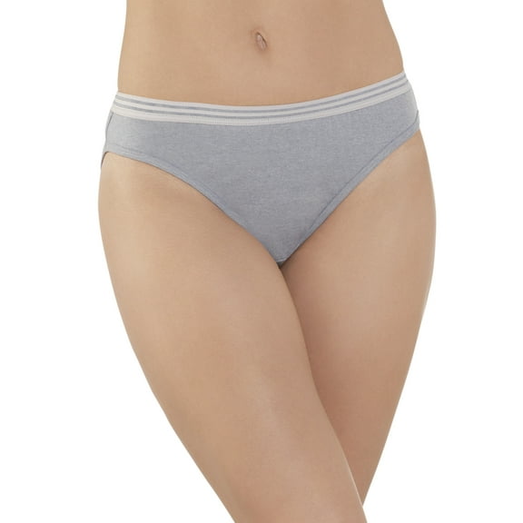 Women's Heather Bikini Panties, 6 Pack