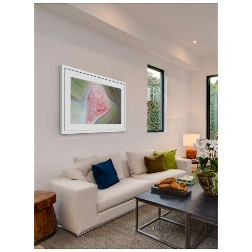 "Pink Grain" Framed Painting Print