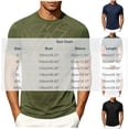 thumbnail image 3 of Men's Athletic Crew Neck T-Shirt - Lightweight Breathable Workout Tees for Gym Running, Training and Urban Sports Size 3XL Black, 3 of 5