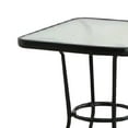 thumbnail image 6 of Four Seasons Courtyard Sunny Isles Tempered Glass Top Patio Dining Table, 6 of 7