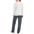 thumbnail image 2 of Matching Womens Mama Deer Mix It Family Pajama Set Grey Plaid XL, 2 of 2
