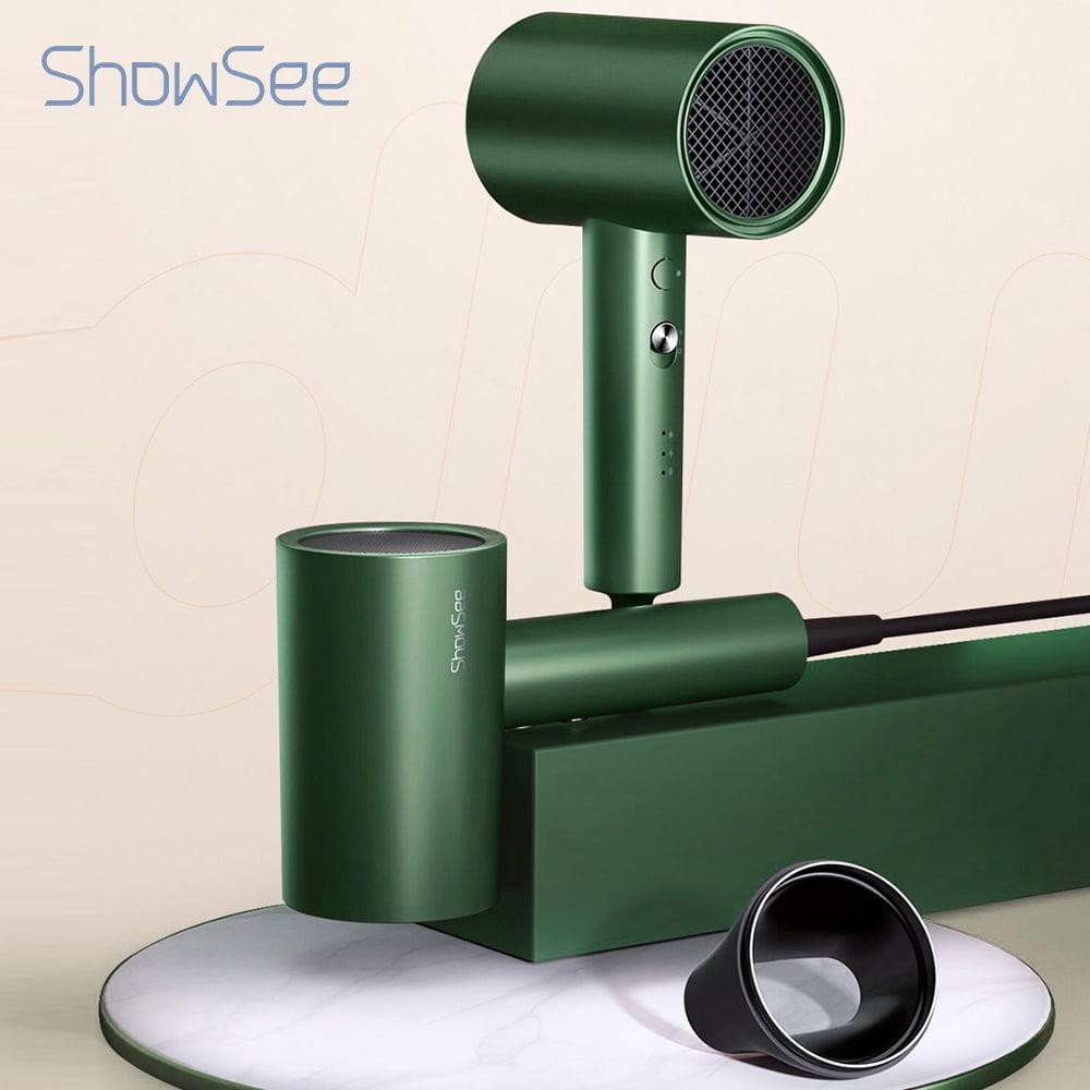 ShowSee Hair Dryer Professional Negative Ionic Hair Blow Dryer with