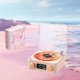 thumbnail image 1 of wonima11 Waves Vinyl Player Bluetooth Speaker, Record Player Speakers with Lumena Lamp, Retro Record Vinyl Player with Adjustable Light and Time for Bedroom, Party, 1 of 1