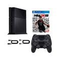 thumbnail image 1 of Sony PlayStation 4 PS4 1TB Original Console - Refurbished Bundle with NBA 2K19 Game and 2 RetroFam Wireless Controllers, 1 of 6