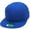 Royal Blue, variant on Solid Flat Brim Bill Fitted Baseball Cap