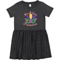 thumbnail image 3 of Inktastic Mardi Gras Princess Girls Toddler Dress, 3 of 5