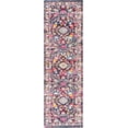thumbnail image 3 of JONATHAN Y MODERN PERSIAN 2 x 8 Runner Rug, Boho Floral - Multi/Purple, MDP200A-28, 3 of 5