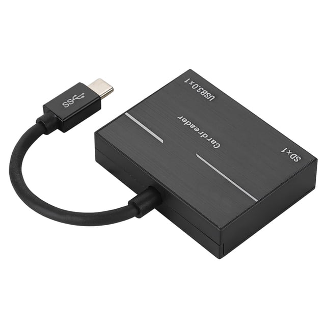 Lector de tarjetas tipo C, lector de tarjetas XQD tipo C de alta velocidad, adaptador tipo C a EE. UU., solución innovadora