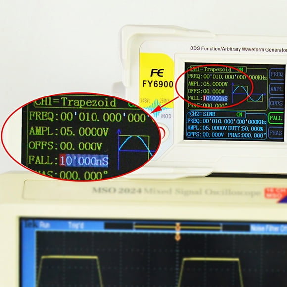 Function 100MHz Function Generator High Digital DDS Dual-channel Function /Arbitrary Waveform Generator Pulse Source 300MSa/s Frequency Meter VCO