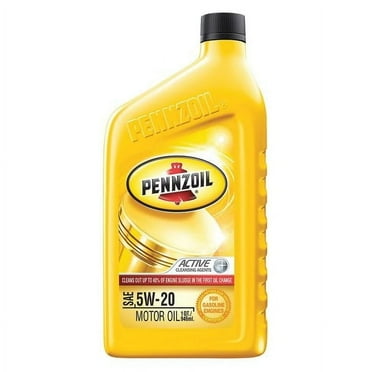 Pennzoil Engine Oil,5W-20,Conventional,1qt PENZ520