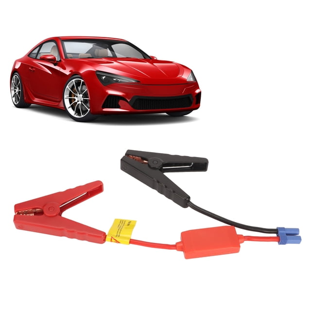 Starter Cable, Car Battery Jumper Cable 10 AWG ABS Anti Reverse Charging Tinned Copper Core Easy To Wire for Automotive Power Supply