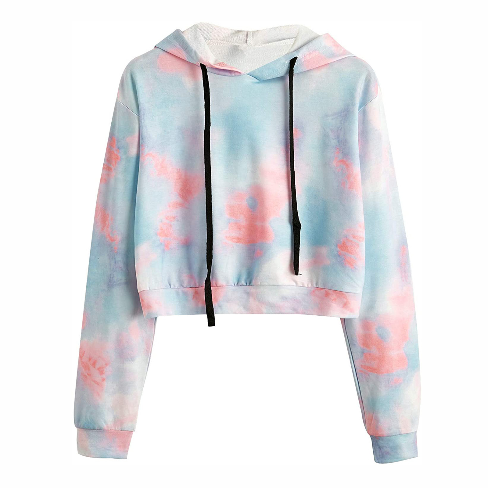 Tie Dye Crop Sweatshirt