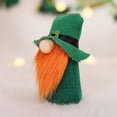 thumbnail image 3 of Plush Elf Decorations St.Patrick's Day Gnome Green Hat Doll, 3 of 5