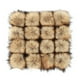 thumbnail image 1 of 16 bolas de peluche artificiales para hacer sombreros y ropa (16 combinaciones, 24 unidades, diámetro inferior de 10 cm, cuerdas elásticas, una bolsa), 1 of 6