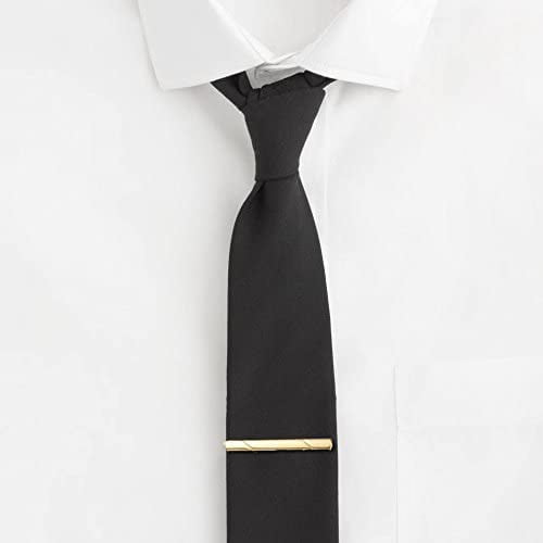 YOITEA 4 Pcs Tie Clips for Men Tie Bar Clip Set for Regular Ties Necktie  Wedding Business Clips 