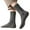 Dark Gray, variant on Women's Breathable Casual Ankle Socks with Cushioned Comfort Pack of Everyday Socks