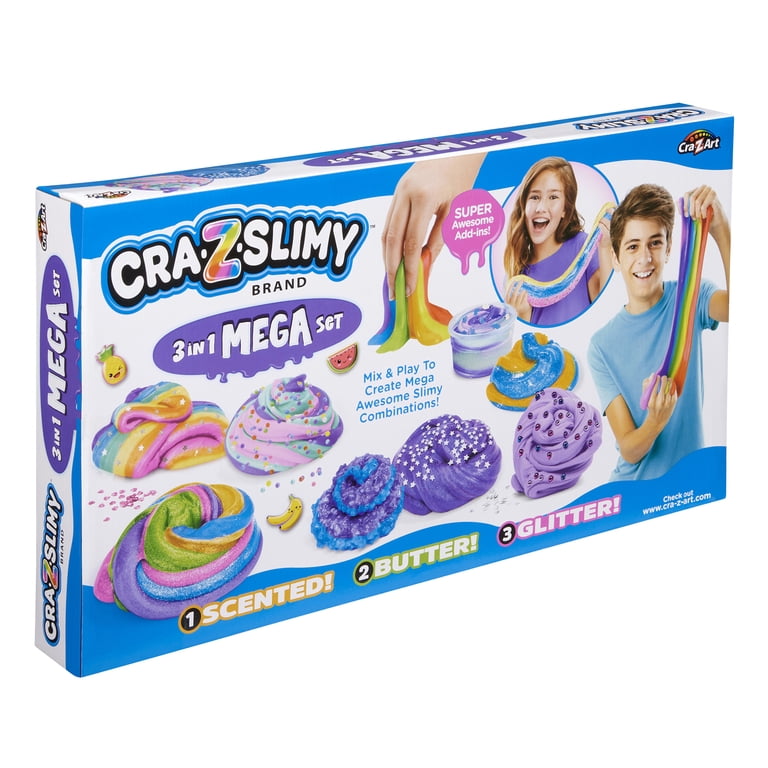 Cra-Z-Slimy Mega Slime Kit, 14 Slime Varieties with Add-Ins photo 6