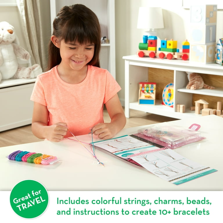 Melissa & Doug On the Go Friendship Bracelet Craft Set (Makes 10+