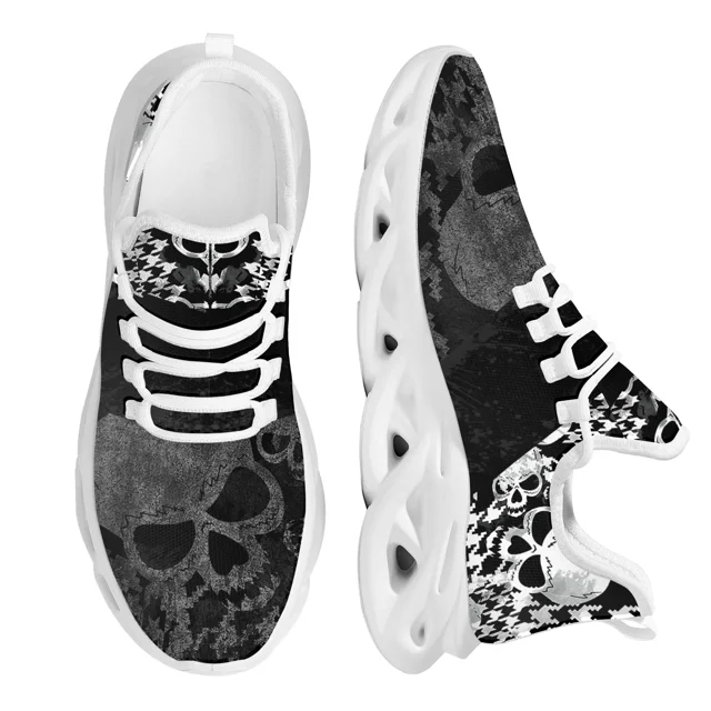 Zapatillas deportivas para hombre, zapatos de tecnólogo radiológico con estampado azul, informales, ligeras, planas, calzado para hombre