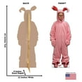 thumbnail image 2 of Life-size Cardboard Standup of Deranged Easter Bunny (A Christmas Story) with dimensions of 64" x 22", 2 of 3