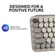 thumbnail image 5 of Teclado Logitech POP Keys mecánico inalámbrico Emoji - Mist, 5 of 9