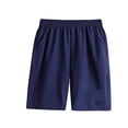 thumbnail image 2 of Liyamei Boys Athletic Shorts with Pockets for Summer Sports and Running Size 4-14,Blue, 2 of 5