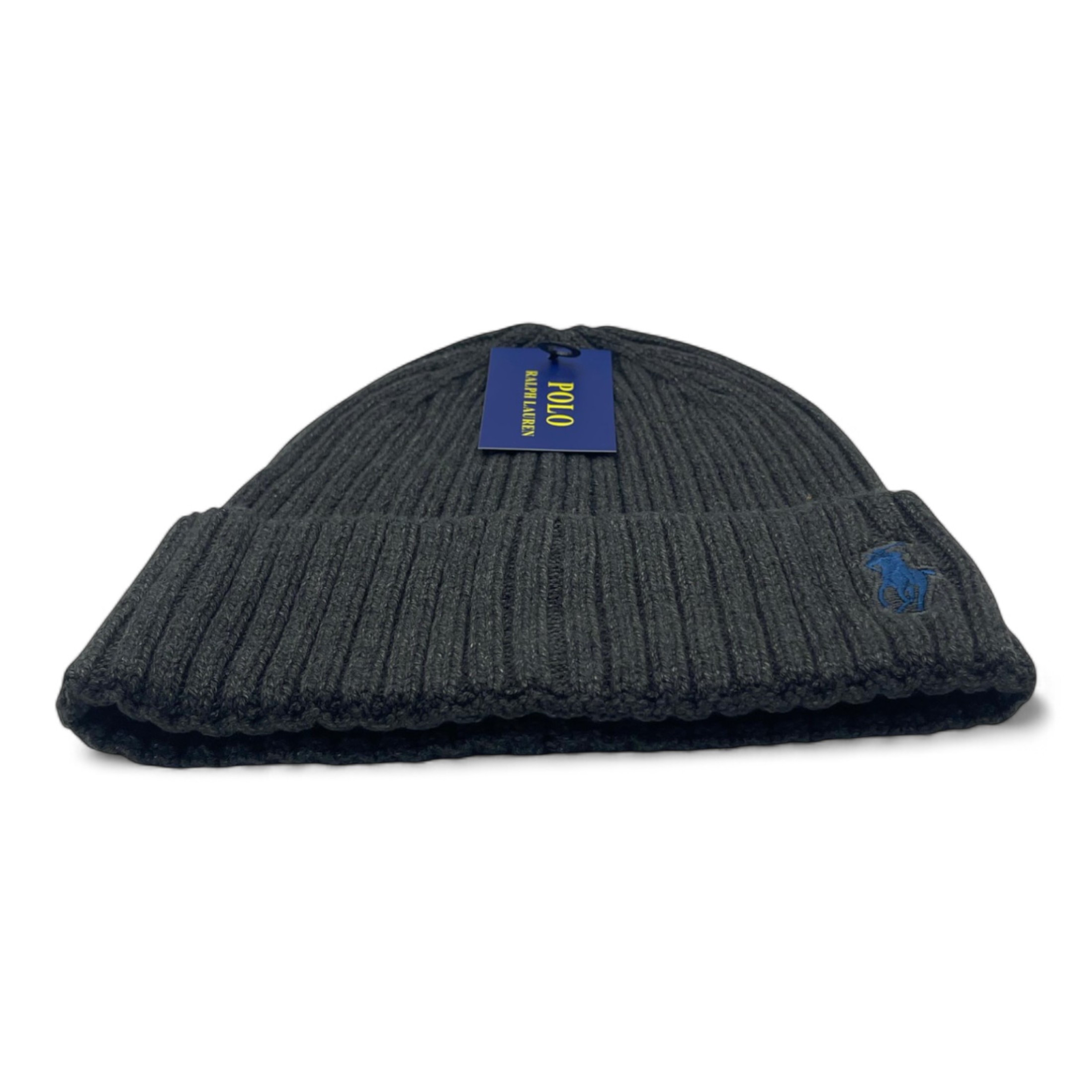 Polo Ralph Lauren Unisex Winter Hat, Dark Grey, One Size