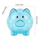 thumbnail image 1 of Hucha Hucha, Lindo Y Creativo Juguete De Hucha De Cerdo Para Niños, Niñas Y Adultos, Caja De Dinero De Plástico Transparente, Regalo De Cumpleaños, Recuerdo Para Bebé, Tren, 1 of 5