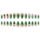 thumbnail image 2 of 24 uñas postizas para el Día de San Patricio, pegatinas para uñas, pegatinas completas de larga duración, parches para uñas., 2 of 6