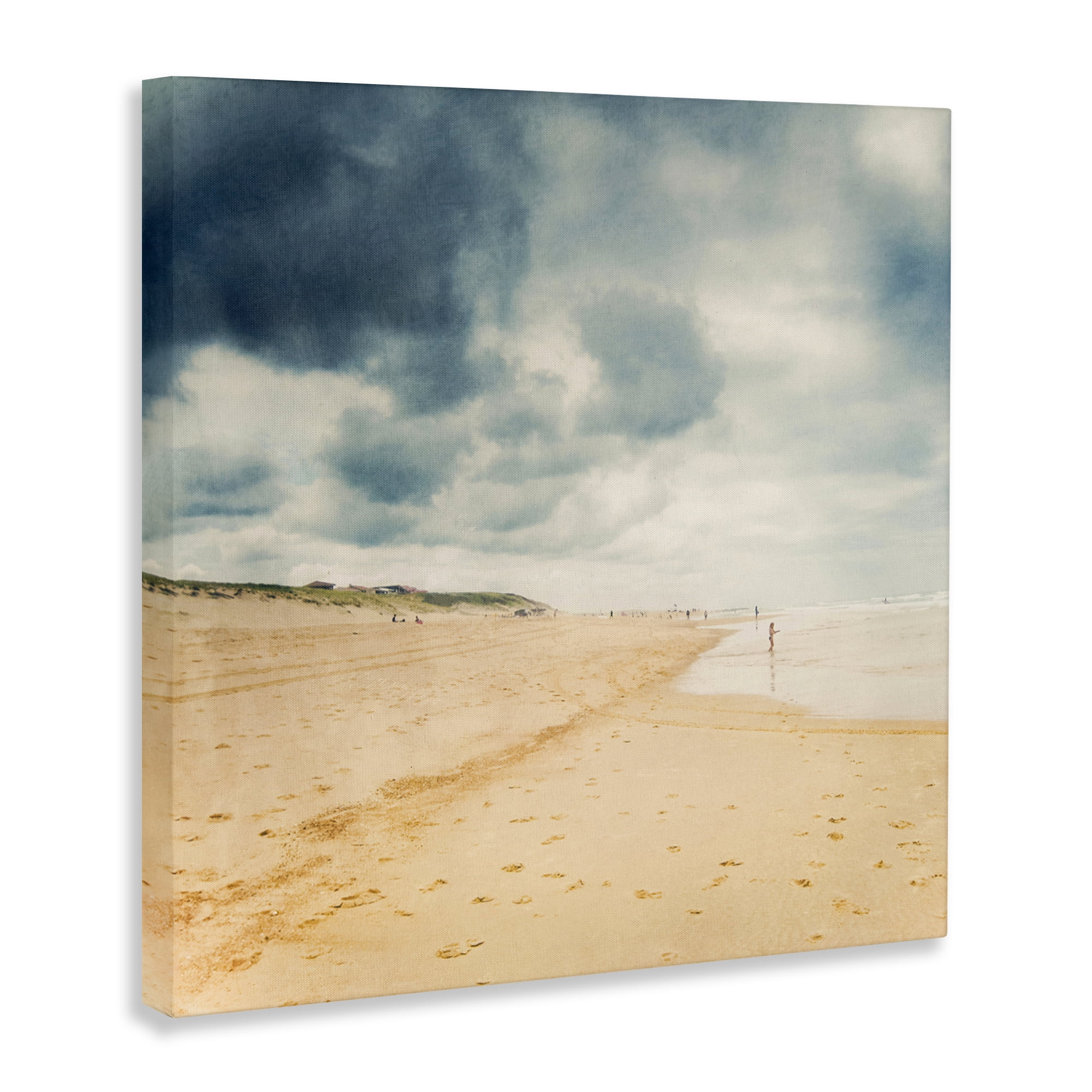 Stupell Industries Beach On A Cloudy Day Canvas Wall Art, design by Dirk Wüstenhagen