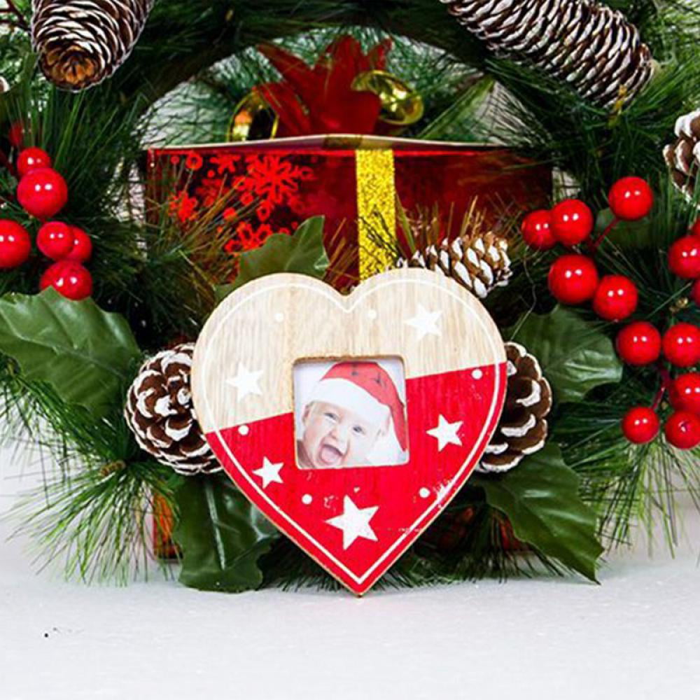 heart Photo Frame Christmas Tree Decoration