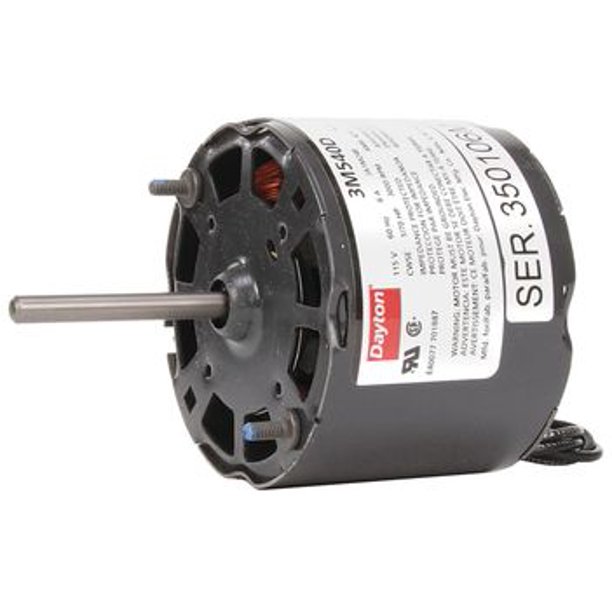1/70 hp, 3000 RPM, 115 Volt, 3.3" diameter Dayton Electric Motor Model